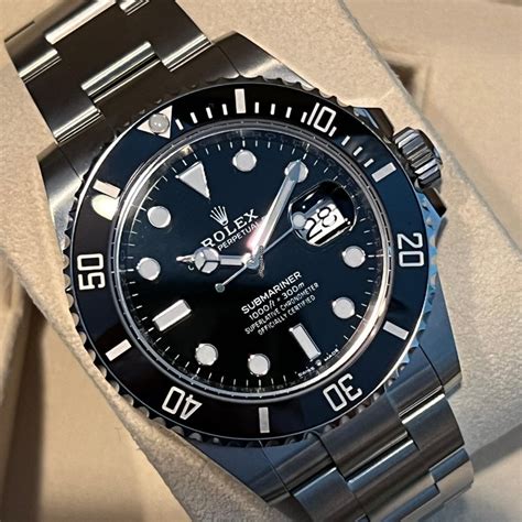 rolex sub date on wrist|2023 rolex 41mm submariner date.